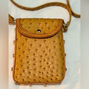 🦋🌸Cato Golden Yellow Textured Crossbody Bag